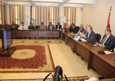 المهندس شريف محمد حبيب محافظ بني سويف
