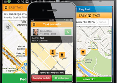 تطبيق إيزي تاكسي على الهواتف الذكية