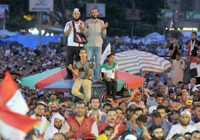 متظاهرى رابعة العدوية - ارشيفية