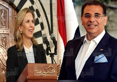 السفير المصري  مع وزيرة السياحة التونسية