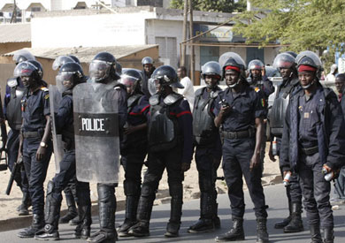 الشرطة السنغالية