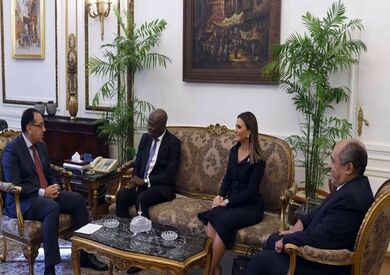 مدبولي يلتقي الرئيس التنفيذي للصندوق الدولي للتنمية الزراعية «إيفاد»