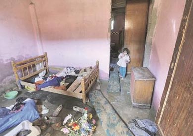 آثار السيول بمركز أخميم بسوهاج