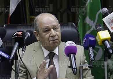 مؤتمر رئيس قسم التشريعات احمد ابوالعزم - تصوير: احمد عبد الفتاح