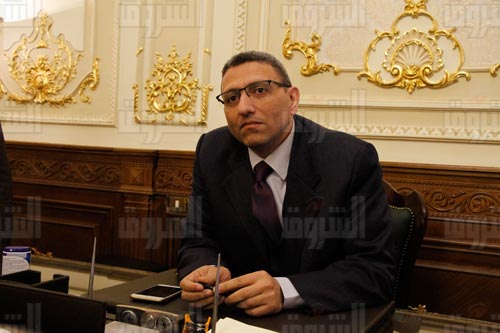 أحمد سعد الدين الأمين العام لمجلس النواب - تصوير: لبنى طارق