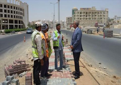 تفقد اعمال التطوير