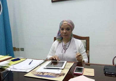 إلهام صلاح رئيس قطاع المتاحف بالوزارة