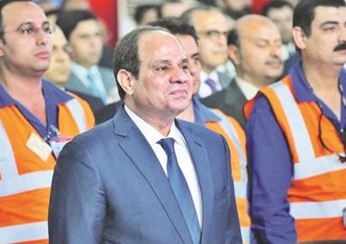 السيسى يفتتح التوسعات بمجمع شركة مصر لإنتاج الأسمدة (موبكو) بدمياط