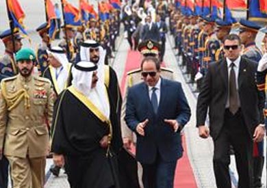 السيسي وملك البحرين