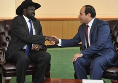 السيسي وسيلفا كير