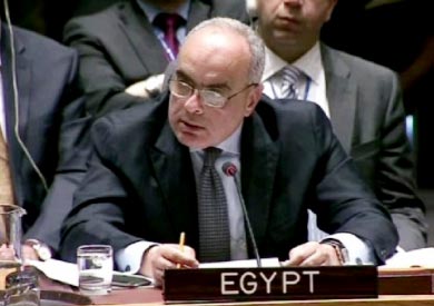 السفير عمرو أبو العطا مندوب مصر بمجلس الأمن