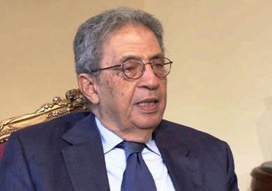 عمرو موسى رئيس لجنة الخمسين