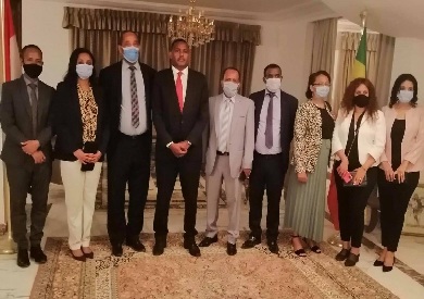 سفير أثيوبيا الجديد فى القاهرة