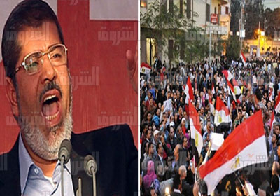 30 يونيه يمثل بداية صيف شديد الحرارة على الرئيس مرسي