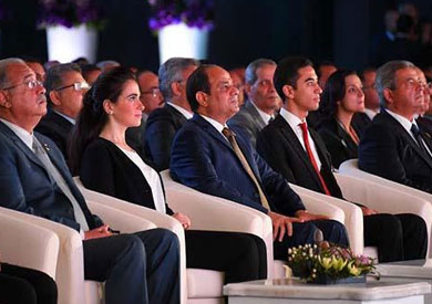 الرئيس عبدالفتاح السيسي فى مؤتمر الشباب - أرشيفية