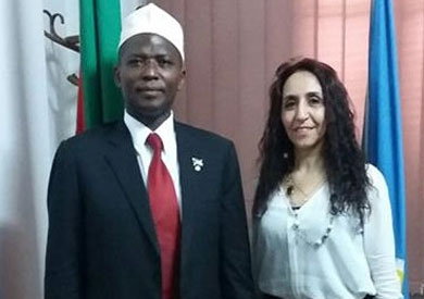 الدكتورة هناء مكرم رئيسة مهرجان طيبة الدولي