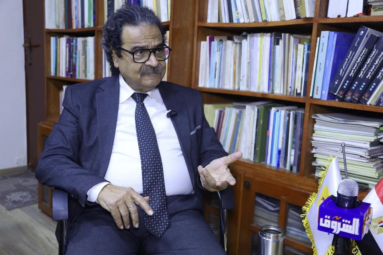 فريد زهران رئيس الحزب المصرى الديمقراطى