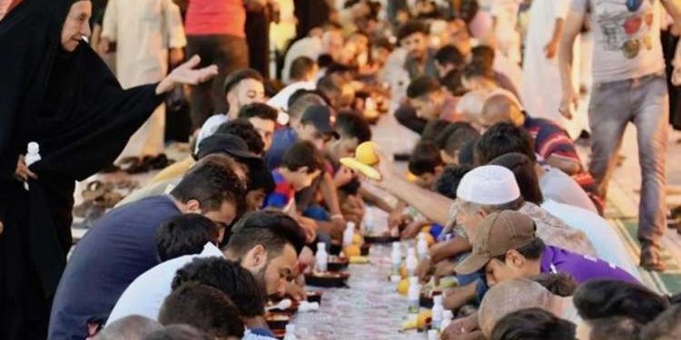 الإفطار الجماعي في شهر رمضان