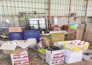 ضبط 33 ألف قطعة مستلزمات طبية مجهولة المصدر