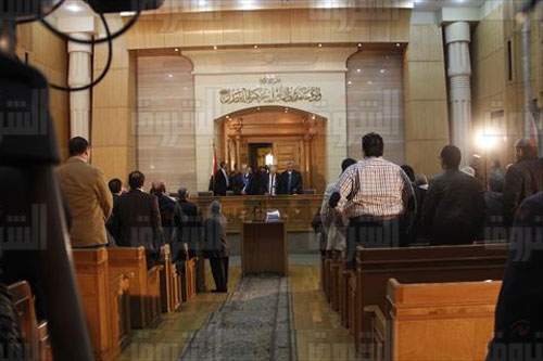 جلسة بالمحكمة الدستورية العليا - تصوير: هبة الخولي