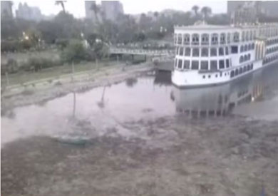 انخفاض منسوب مياه النيل