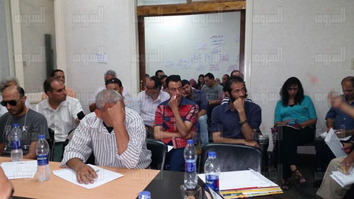 حملة «نحو قانون عمل عادل»  - تصوير - سهام شوادة