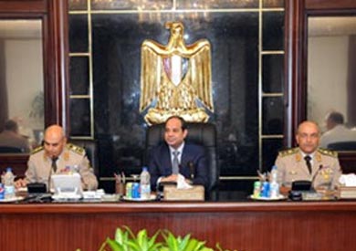 السيسي يراس المجلس الأعلى للقوات المسلحة