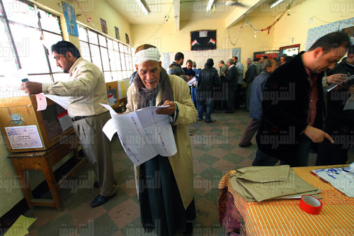 الانتخابات البرلمانية الاخيرة - تصوير : مجدى ابراهيم