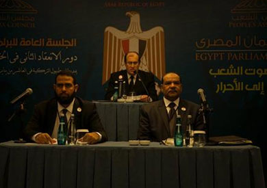 القيادي الاخواني جمال حشمت في جلسة برلمان 2012 المنحل في تركيا