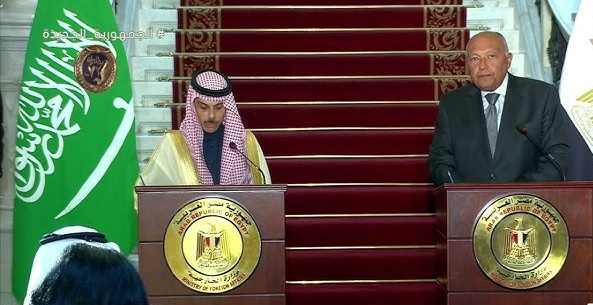 وزير الخارجية السعودي: نواصل العمل مع مصر لحل الأزمة الراهنة في غزة