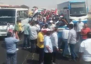 الإسماعيلية تشارك فى مسيرات تأييد الرئيس