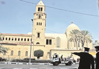انفجار الكاتدرائية تصوير لبني طارق