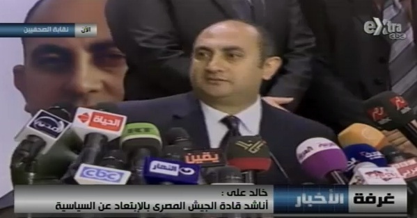 الناشط السياسي خالد على
