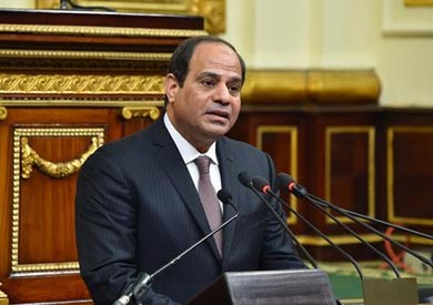 الرئيس عبد الفتاح السيسي، أمام البرلمان