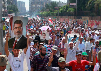 مسيرات لأنصار مرسي-ارشيفية