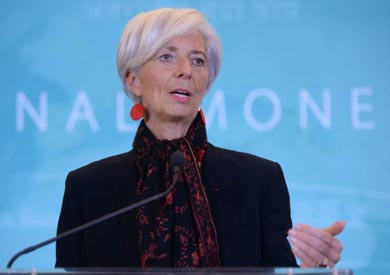 مديرة صندوق النقد الدولي كريستين لاجارد