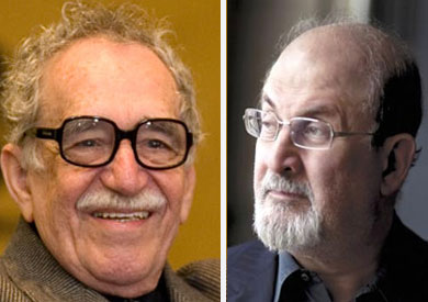 سلمان رشدي و جابرييل جارسيا ماركيز