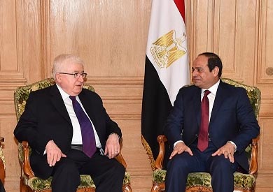 السيسي والرئيس العراقي - ارشيفية