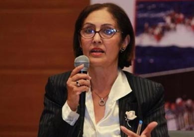 السفيرة نائلة جبر، رئيس اللجنة الوطنية لمكافحة الهجرة غير الشرعية