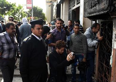 ««ملهى العجوزة» المحترق