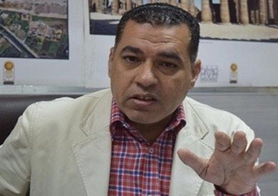 شعبان عبد الجواد المشرف على الإدارة العامة للآثار المستردة بوزارة الآثار