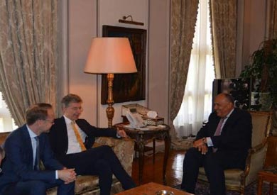 «شكري» يلتقي مستشار الأمن القومي ومحافظ البنك المركزي الألمانيين