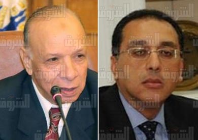 وزير الاسكان، مصطفى مدبولي، ومحافظ القاهرة