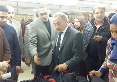 محافظ القليوبية يفتتح المرحلة الأولى لمشروع "وظيفتك جنب بيتك"