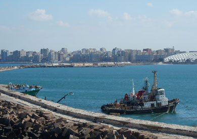 ميناء الإسكندرية - ارشيفية