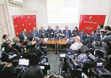 مؤتمر  تيران صنافير - تصوير رافي شاكر