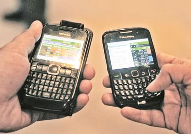 استخدامات التليفون المحمول ارتفعت إلى 77% فى الدول النامية عام 2010