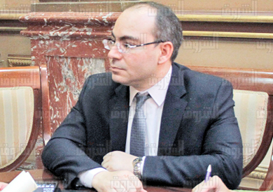 النائب محمد رشوان وكيل لجنة الطاقة والبيئة بالبرلمان - تصوير: لبنى طارق