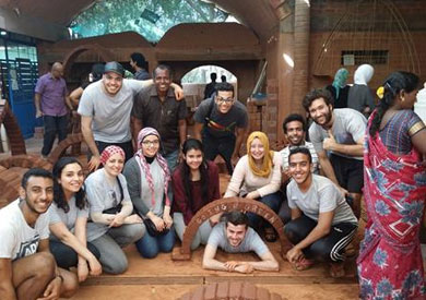 فريق طلابي من جامعة «MSA» يشارك في ورش تدريبية بالهند