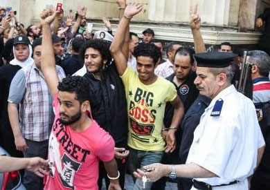 من متظاهرى 25 ابريل